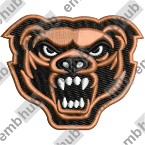 Bear Digitized Embroidery File